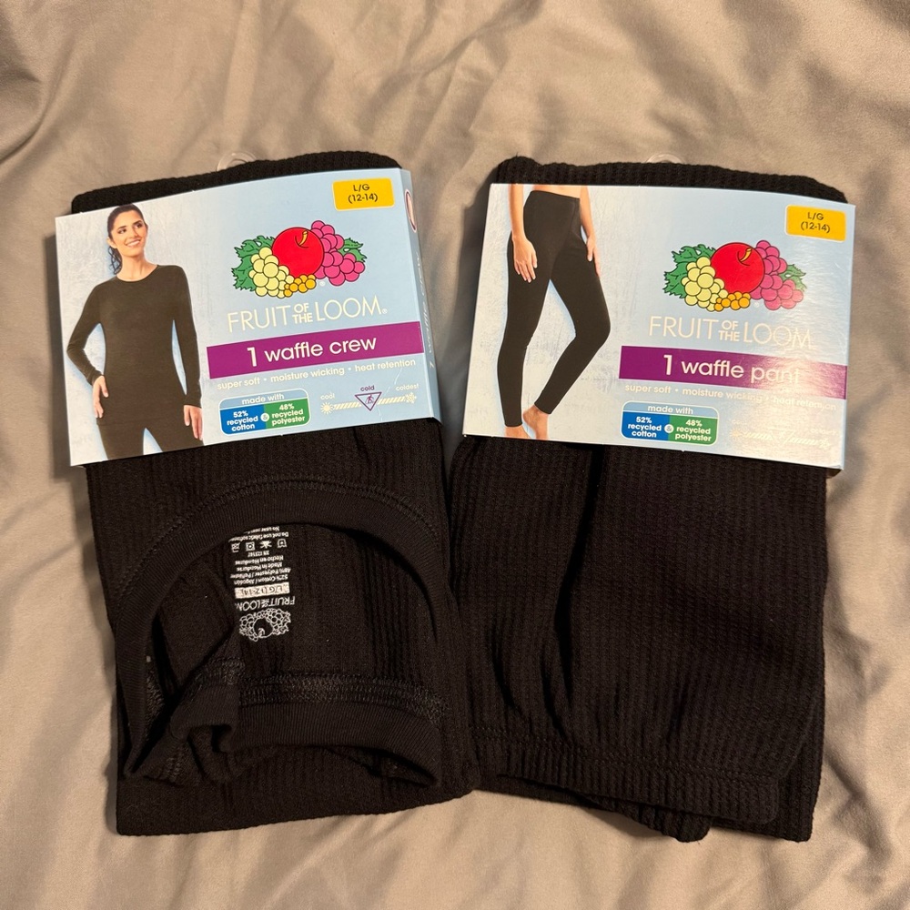 Fruit of the loom women’s thermal bundle